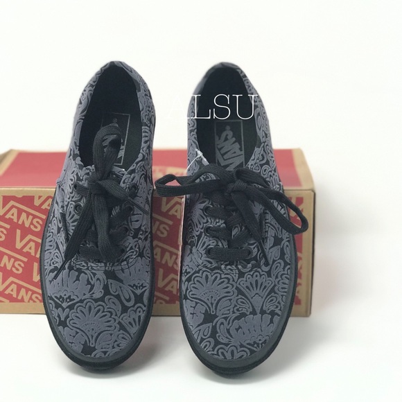 VANS Authentic Platform Sidewall Suede Black GreyW - Picture 3 of 7